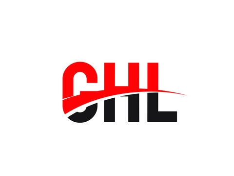 GHL Letter Initial Logo Design Vector Illustration