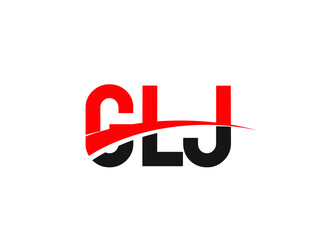 GLJ Letter Initial Logo Design Vector Illustration