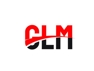 GLM Letter Initial Logo Design Vector Illustration