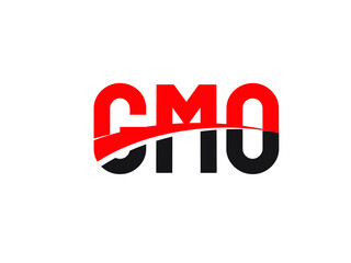 GMO Letter Initial Logo Design Vector Illustration