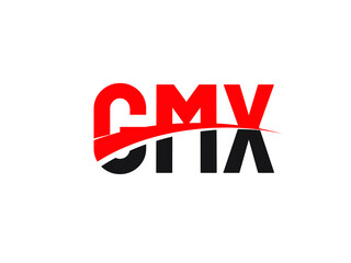 GMX Letter Initial Logo Design Vector Illustration