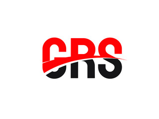 GRS Letter Initial Logo Design Vector Illustration