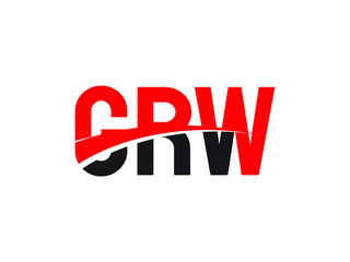 GRW Letter Initial Logo Design Vector Illustration