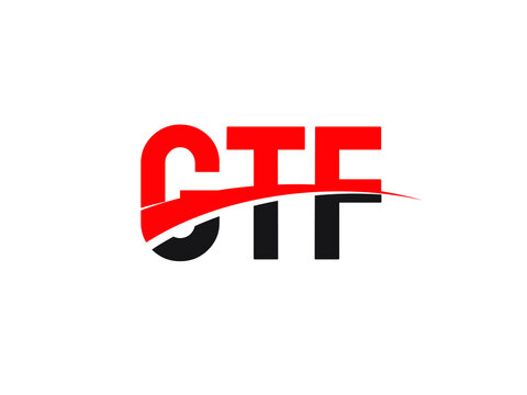 GTF Letter Initial Logo Design Vector Illustration