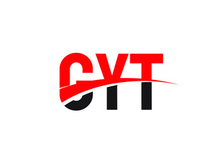 GYT Letter Initial Logo Design Vector Illustration