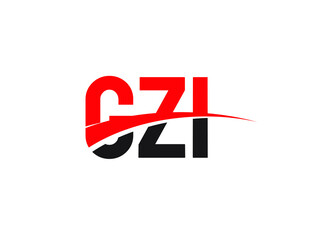 GZI Letter Initial Logo Design Vector Illustration