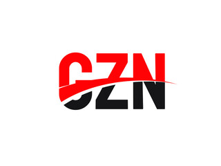 GZN Letter Initial Logo Design Vector Illustration
