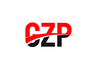 GZP Letter Initial Logo Design Vector Illustration