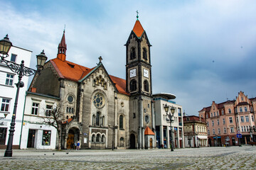 Fototapeta premium rynek miasta