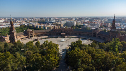 fotografia aerea andalusia in spagna