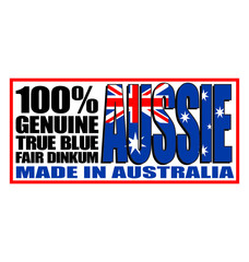 made in australia logo sticker