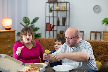 There is one last slice of pizza left and everyone wants to eat it.