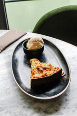 Food at the restaurant 