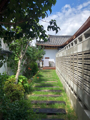 pavilion in the garden