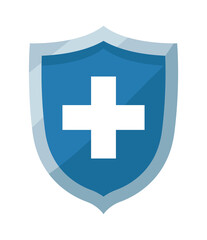 Fototapeta premium shield with cross
