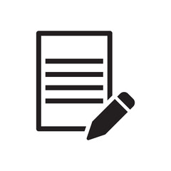 Write Pencil Document icon