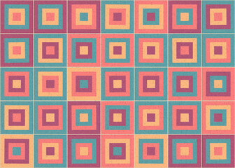Abstract Geometric Pattern generative computational art illustration
