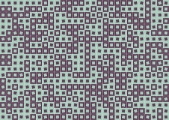 Fototapeta premium Abstract Geometric Pattern generative computational art illustration