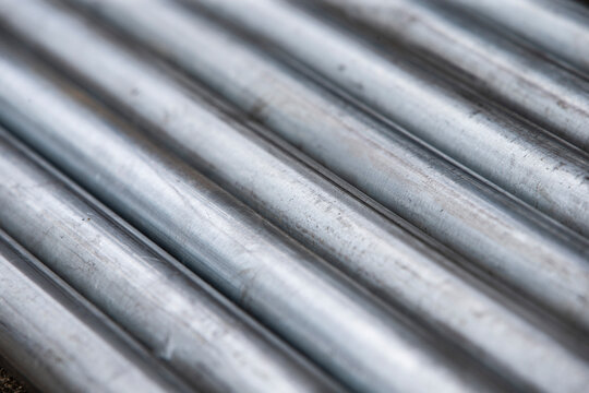 Close up of steel bar