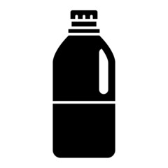 Vector Milk Glyph Icon Design