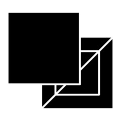 Vector Fill Tool Glyph Icon Design
