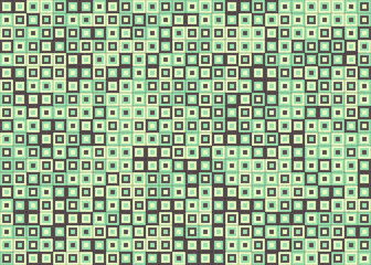 Fototapeta premium Abstract Geometric Pattern generative computational art illustration