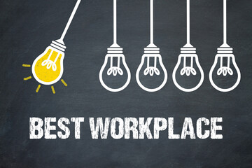 Fototapeta premium Best Workplace 