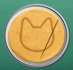 Korean Dalgona or Ppopgi honeycomb sugar candy