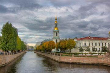 Fototapeta premium View of the St. Nicholas-Epiphany Sea Cathedral