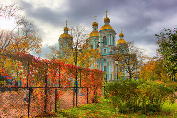 View of the St. Nicholas-Epiphany Sea Cathedral