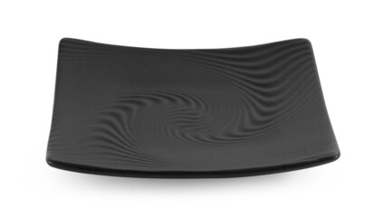 empty plate isolated on white background