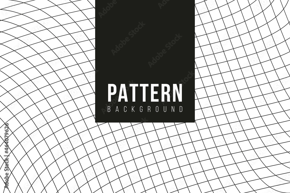 Poster abstract curve square flow line seamless patterns background backdrop