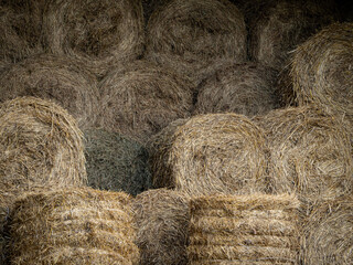 bales of hay
