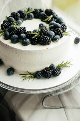 blueberry cake