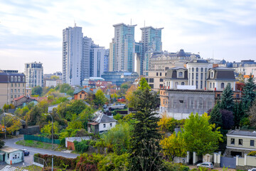 Fototapeta premium Autumn panoramic landscape