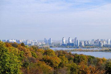 Autumn panoramic landscape
