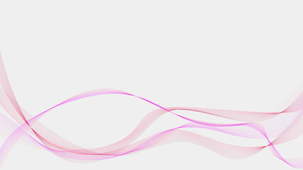 wave lines background violet vector