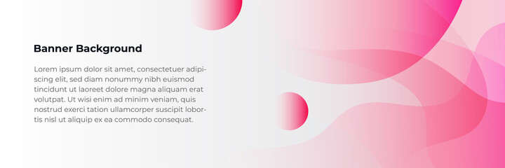 Abstract banner design web template set. Horizontal header web banner. Vector abstract graphic design Banner Pattern background template.