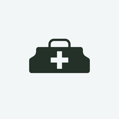 Doctor_bag vector icon illustration sign