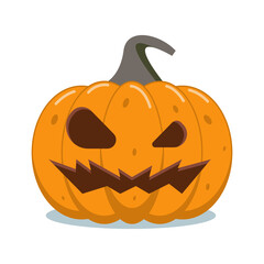Vector pumpkin monster that became an item in the helloween event