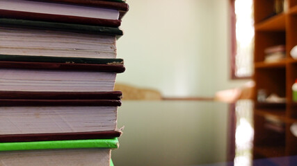 stack of books