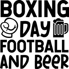 boxing day football and b lettering.boxing day football and calligraphy banner. Template for banner, web, social network, cover, poster. Dad my king. Hand drawn black mustache. Vector freehand drawing