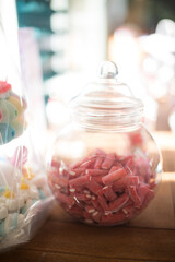 Candy bars sweets wedding