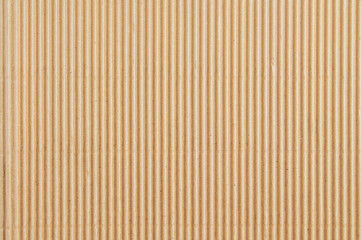 Background texture brown corrugated board fragment.