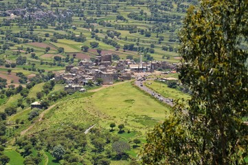 view of the village of region