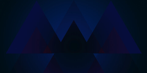 modern dark pattern, cool triangle blue gradient, background color spike, mountains