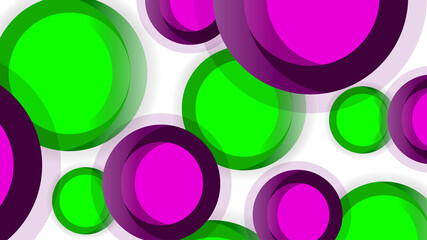 Abstract background circle theme and glossy effect