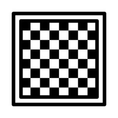 Chessboard Icon Design Vector Template Illustration