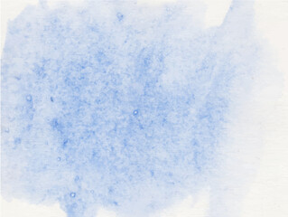 Abstract watercolor grunge vector banner background, blue color watercolor vector splash background, cloudy effect watercolor banner, modern watercolor splash template,