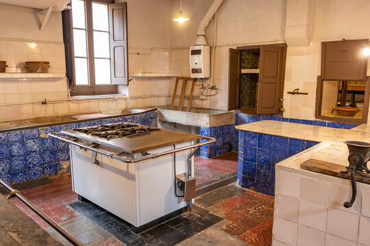 An Old Kitchen From The Early 20th Century.